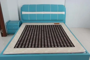 

2016 Free Shipping Healthcare Jade Heating Pad Jade Mattress Tourmaline Heated Mattress Pad Size 1.2*1.9M