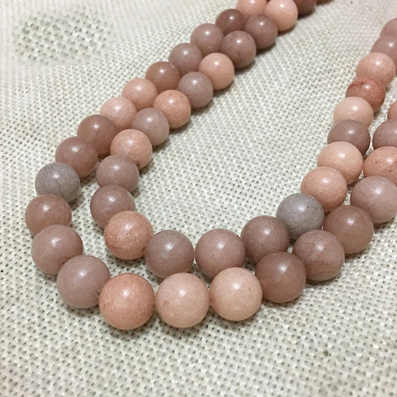 10 мм женщин Bijoux DIY Камень Натуральный камень ювелирных изделий Spacer бусы колье