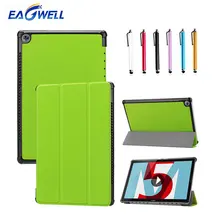 PU Leather Tablet Case Cover For Huawei MediaPad M5/M5 Pro 10.8 inch Folding Smart Cover Stand Ultra thin Protective Shell Case