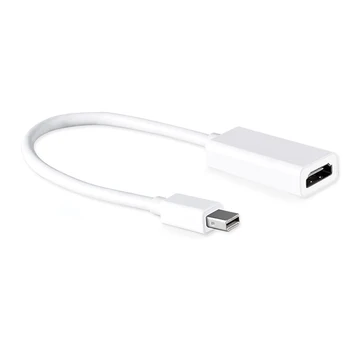 15CM Data Line Mini Display Port DP To HDMI Cable Adapter for Apple MacBook Air Pro iMac Mini DP To HDMI Cable P0 15CM Data Line Mini Display Port DP To HDMI Cable Adapter for Apple MacBook Air Pro iMac Mini DP To HDMI Cable P0