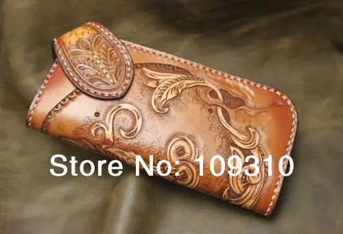 Men's Custom Demon Biker Wallet