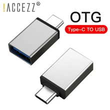 Адаптер ACCEZZ usb type C для USB 3,0 Flash OTG для One Plus 5 для LG G6 Xiaomi Mi 6 8 samsung Galaxy S8 S9 конвертер синхронизации данных