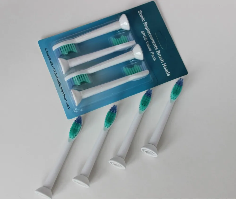 4pcs/lot P HX 6014 electric toothbrush heads replacement Philip