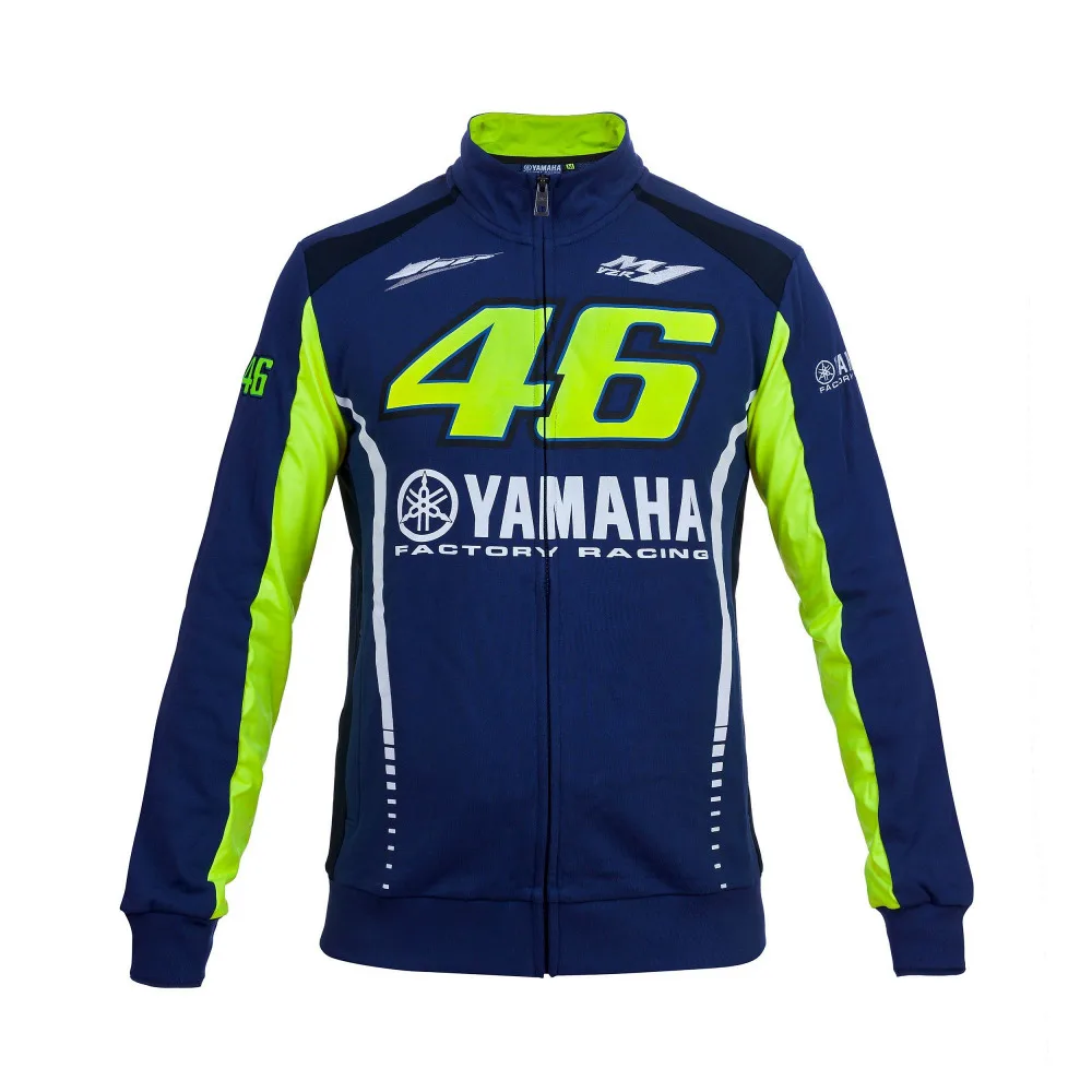 Motorcycle Team Sports FELPA Zip-up Sweater for Yamaha Racing Blue MotoGP Mens Hoodie Motorcycle Team Sports FELPA Zip-up Sweater for Yamaha Racing Blue MotoGP Mens Hoodie