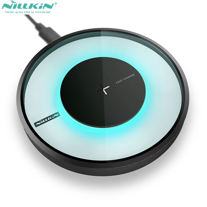 

Nillkin fast charger for iphone 8 plus Universal Quick Qi wireless charger For Samsung S9 Plus Mobile Phone wireless charger Pad