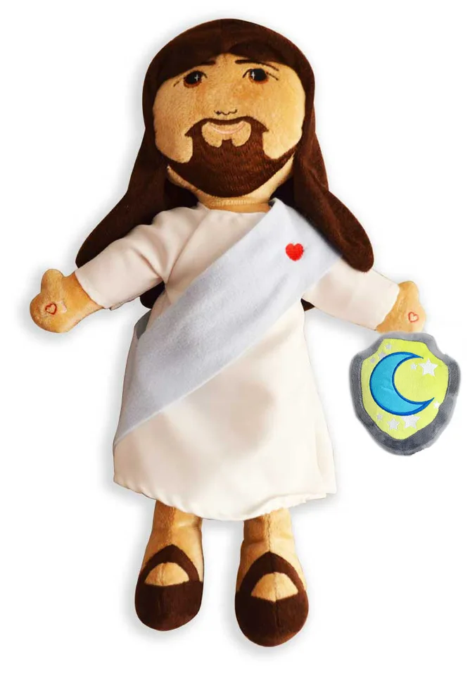 plush jesus doll