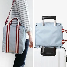 Складной чемодан большой емкости выходные сумки сумка-мессенджер для курьера Модные женские мужские дорожные сумки Складная спортивная сумка органайзер