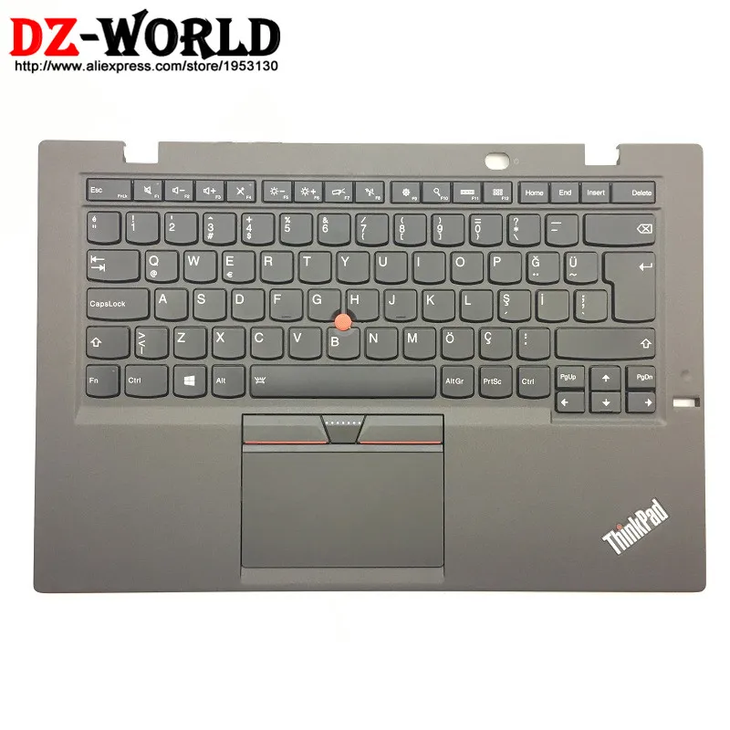 TR New/Оригинальная клавиатура для Thinkpad X1 Carbon Gen 3rd 20BS 20BT Турецкая с подсветкой Palmrest