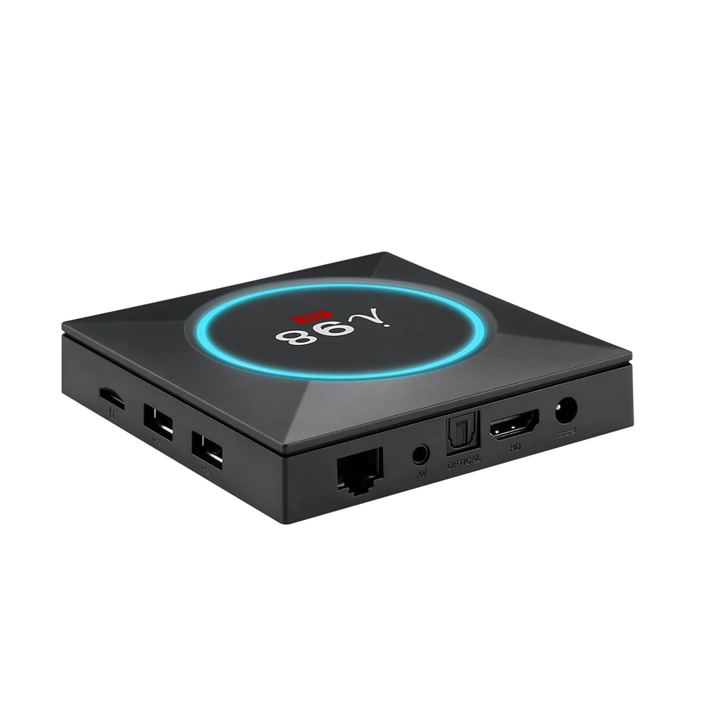 ТВ приставка I98 Smart TV Box Amlogic S905W четырехъядерная 1 ГБ DDR3 8 Гб ПЗУ Android 7 H.265 4K UHD