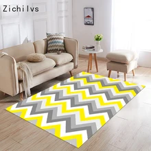 Zichilvs полосатый ковер большого размера, ковер для спальни, Нескользящие ковры для гостиной, супер мягкий коврик для двери, ковры для гостиной