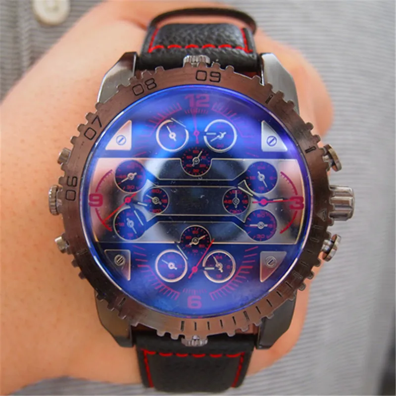 Prix pour 5.8 cm Grand Cadran Oulm Montres Mâle Regarder L'avenir Montres de Marque de Luxe Relojes Lujo Marcas Hommes Militaire Armée Horloge Erkek Saat Prix pour 5.8 cm Grand Cadran Oulm Montres Mâle Regarder L'avenir Montres de Marque de Luxe Relojes Lujo Marcas Hommes Militaire Armée Horloge Erkek Saat