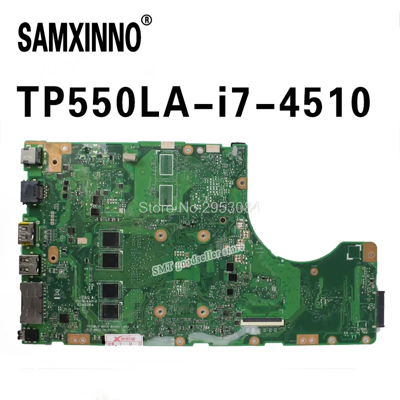 TP550LA GM-I7-4510 CPU-4G RAM اللوحة الأم ل ASUS TP550L TP550LJ TP550LN TP550LA دفتر دفتر اللوحة اللوحة