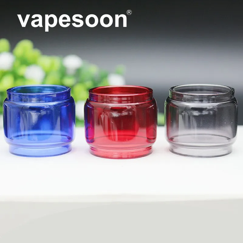 

VapeSoon Colorful Bulb Glass Tube For TFV12 Prince 8ml Atomizer TANK