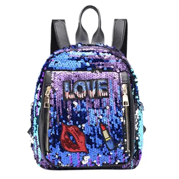 

OCARDIAN Fashion Women Backpack Girl Sequins School Bag High Quality Youth Leather Backpacks With 2019 Spring New Fashion 94331