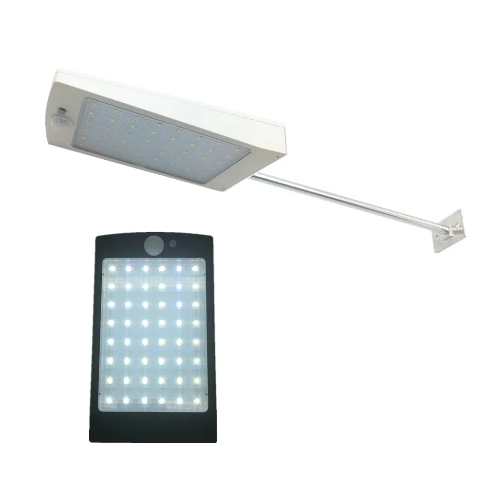 3 Working Moeds Solar Gutter Lights Wall Sconces Outdoor Motion Sensor Detector Light Security