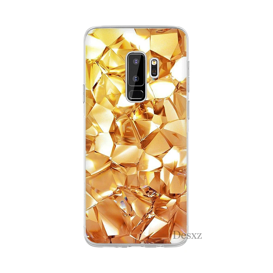 Gerleek С кристалалми и стразами Жесткий Чехол для samsung A10 A40 A50 A70 A30 A3 A5 A6 A7 A8 A9