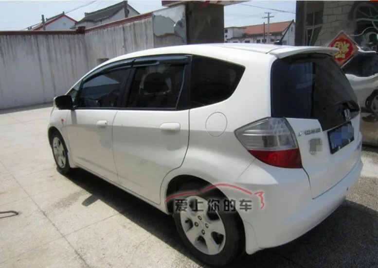 For Honda Fit Jazz 2009 2013 Exterior Window Visor Vent Shade Rain Sun Wind Guard Cover