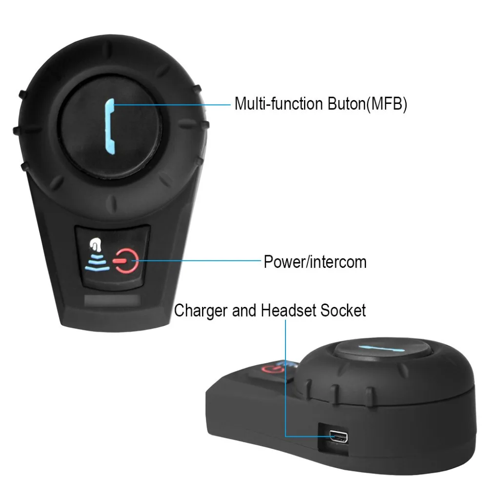 Домофон moto FDC-VB 500 M HiFi BT Bluetooth мотоциклетное переговорное устройство шлем гарнитура мото домофон. EMS/DHL