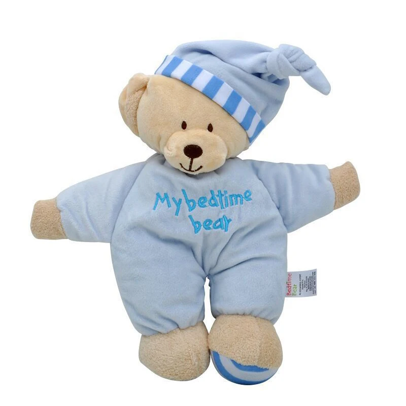 

Hot Sell Kawaii Teddy Bear Stuffed Toys Stuffed Animal Bear Kawaii Plush Toys Soft Bedtime Sleep Doll Newborn Baby Kids toy