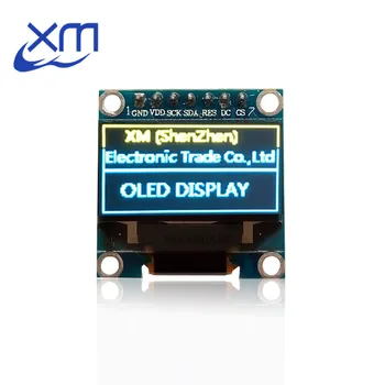 

Free Shipping 10pcs/lot 0.96"Yellow Blue New 128X64 OLED LCD LED Display Module For 0.96" SPI Communicate D33