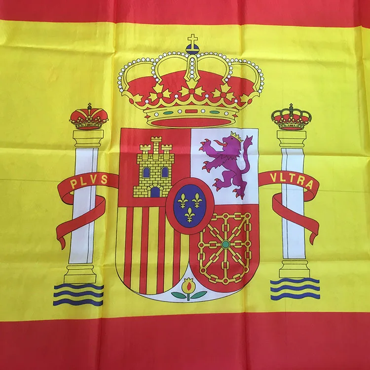 Испанский флаг баннер подвесной флаг из полиэстера Национальный Флаг Испании баннер наружный внутренний 120*180 см для торжества большой флаг