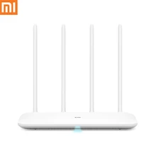 Xiaomi Mi Wi-Fi роутер 4 WiFi повторитель 2,4G 5GHz 128MB DDR3-1200 двухдиапазонный двухъядерный 880MHz беспроводной маршрутизатор с управлением через приложение