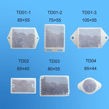 

5PCS TD01-3 TD01-2 TD01-1 Baffle-Board Specular Reflector Plate / Reflector for Photoelectric Switch
