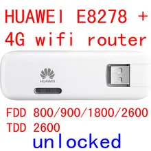 Открыл huawei E8278 4 г 150 Мбит/с lte 4 г беспроводной USB модем e8278s-602 4 г Wi-Fi палку для mac android pad pk e8372 e3372 e3276