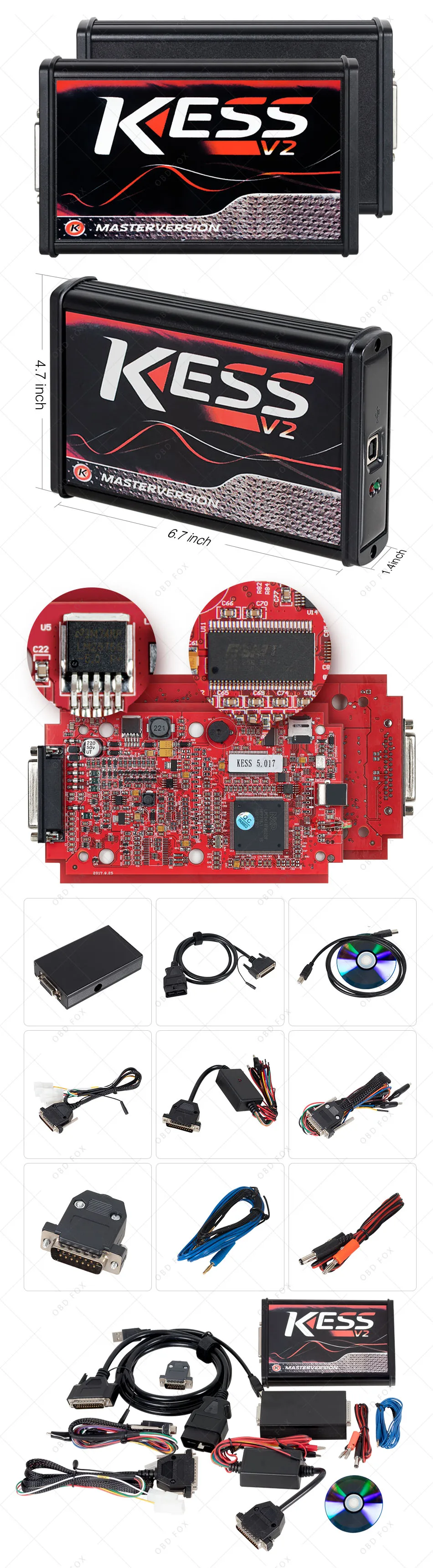 KESS V2 V2.47 OBD2 менеджер тюнинговый комплект без жетона лимит Kess V2 Master V4.036 kess V5.017 ktag V7.020 EU ecu чип тюнинговый инструмент