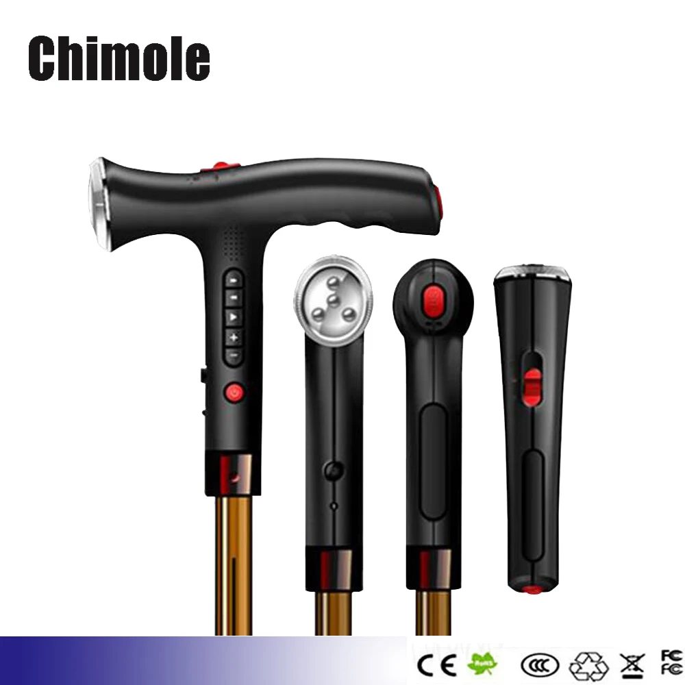 Intelligent walking stick for the elderly GPS positioning SOS help