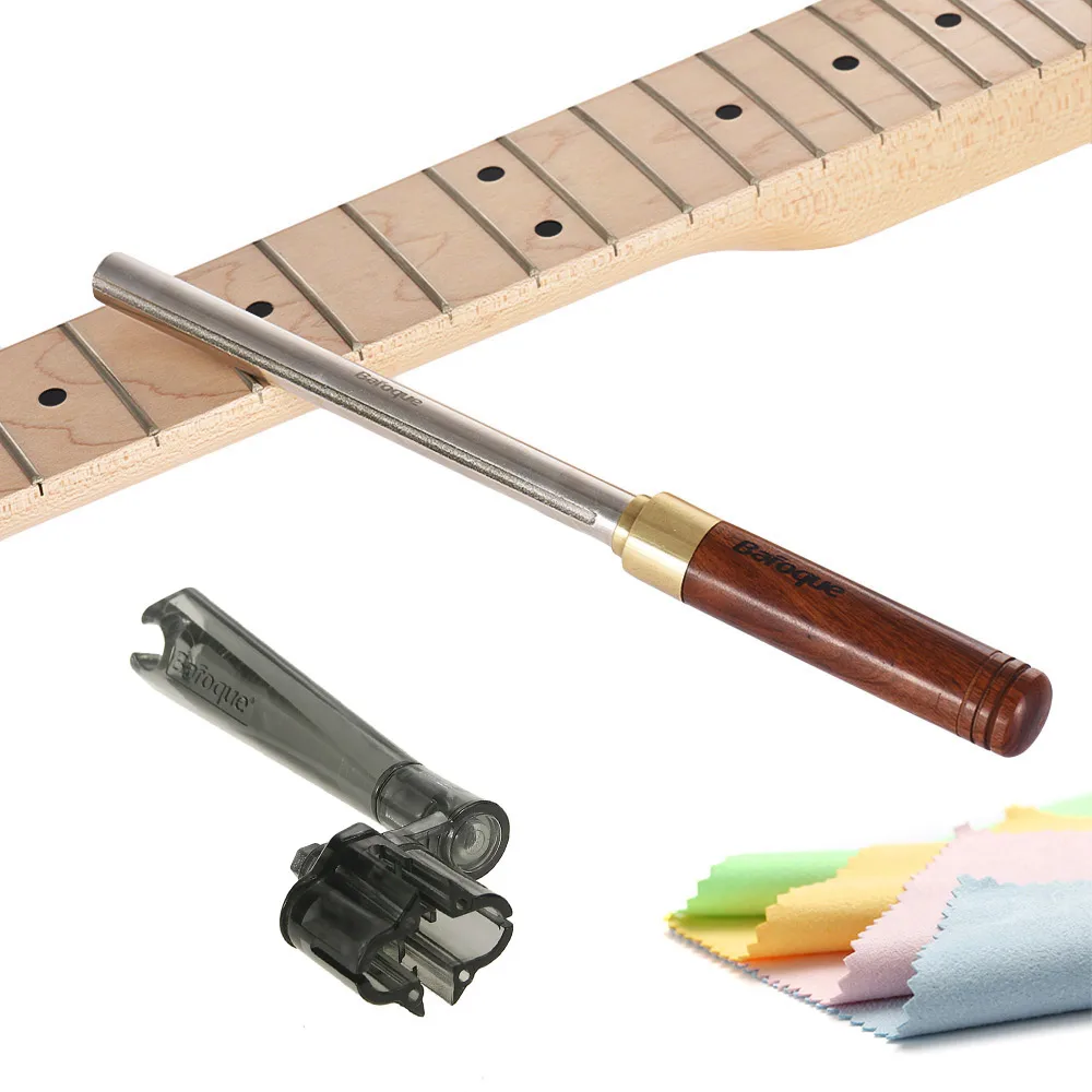 Baroque Guitar Fret Crowning Dressing File Narrow/medium/wide 3 Edges