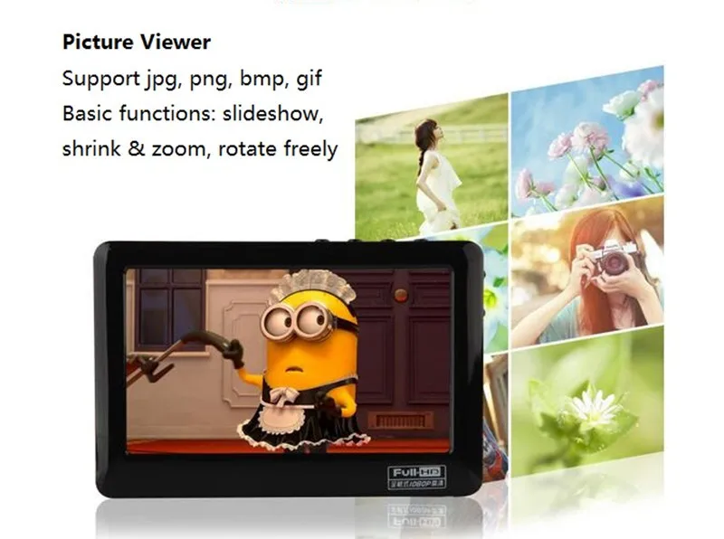 2017 Touch 8 GB 4.3 inch MP4 Player TV Out With Holder Movie MP4 Player Reproductor Mini MP4 Music Sport Video Player Games (6)