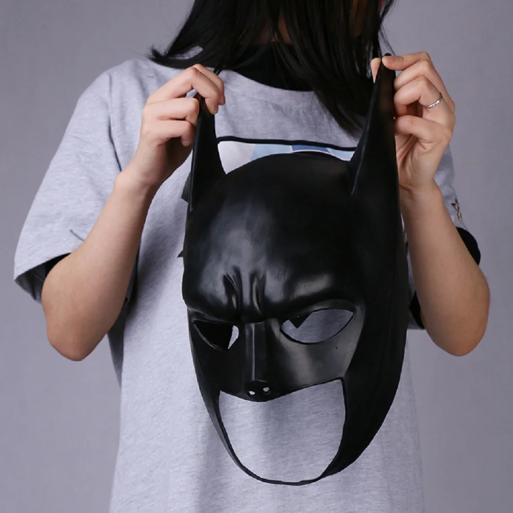 Batman Masks Breathable Batman Vs Superman Mask Dark Knight Latex Mask Cosplay Batman Mask Halloween Party (12)