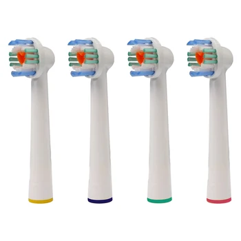 

4PCS Oral B Electric Toothbrush Replacement Heads For Braun Soft Bristle,Vitality 3D Whiting /Professional Care Smart Series