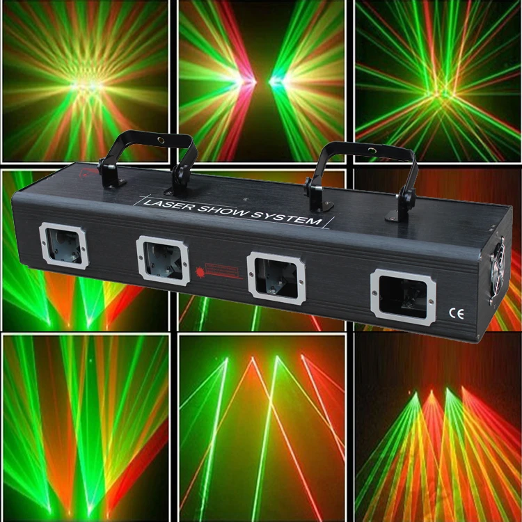 Hot Sell Four Lens Red And Green Laser Lights Dj Bars Laser Lights