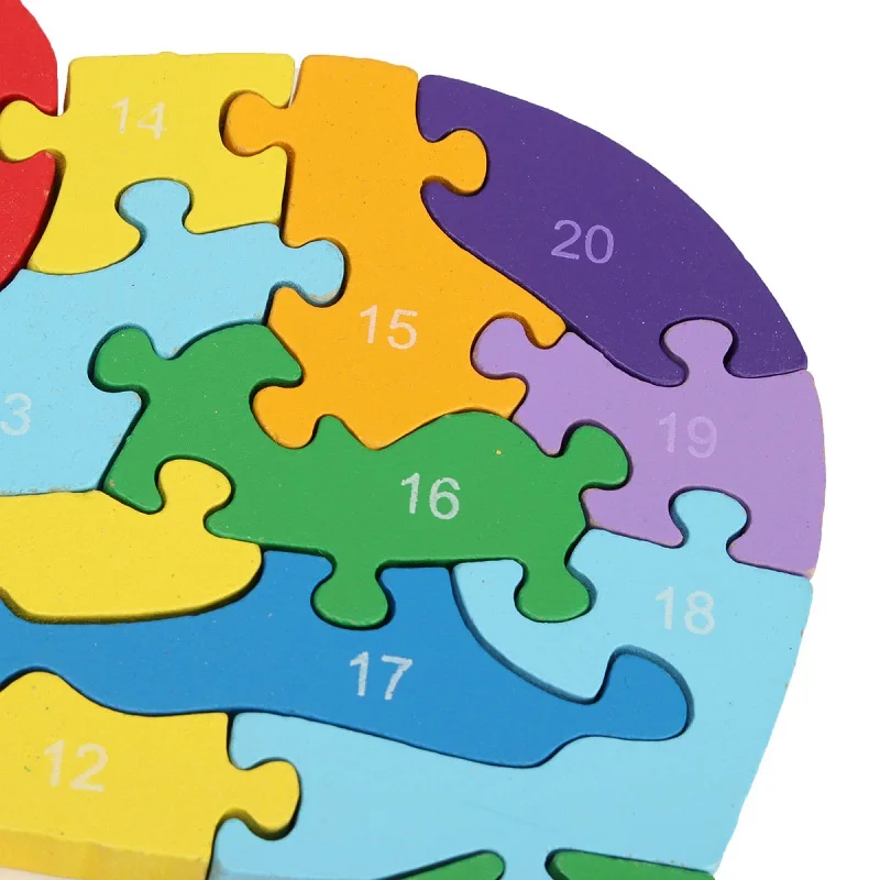 giraffe alphabet and number puzzle