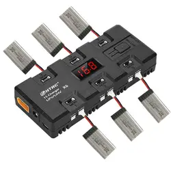 HTRC X6 4W * 6 1A * 6 зарядное устройство постоянного тока с микро MX MCPX JST портом для 1S LiPo/LiHV батареи RC запчасти и аксессуары