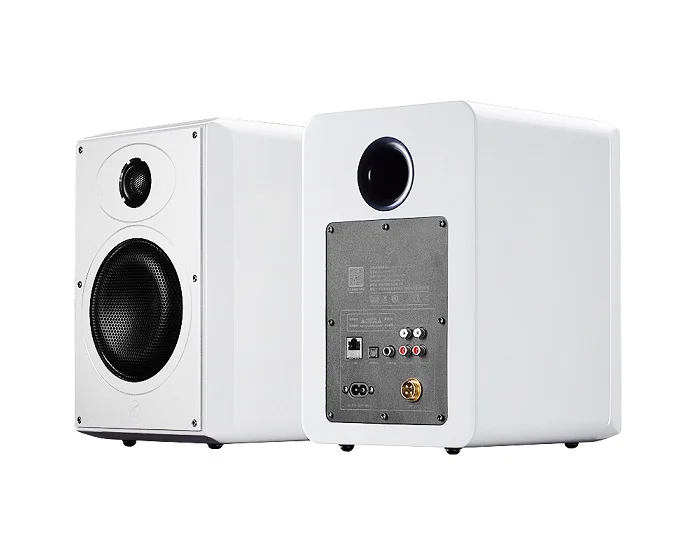 H5MKII Wireless 2.0 Multimedia Bookshelf Speakers High-fidelity Bluetooth WiFi Monitor Speakers 2-way 4th-order vented speaker