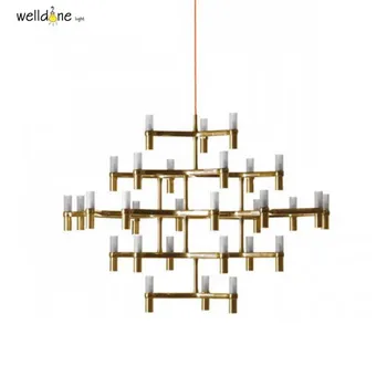 

Crown Nemo crown minor chandelier Postmodern Art Lighting for hotel Living room Bedroom Lobby Villa Stairs Droplight Candle