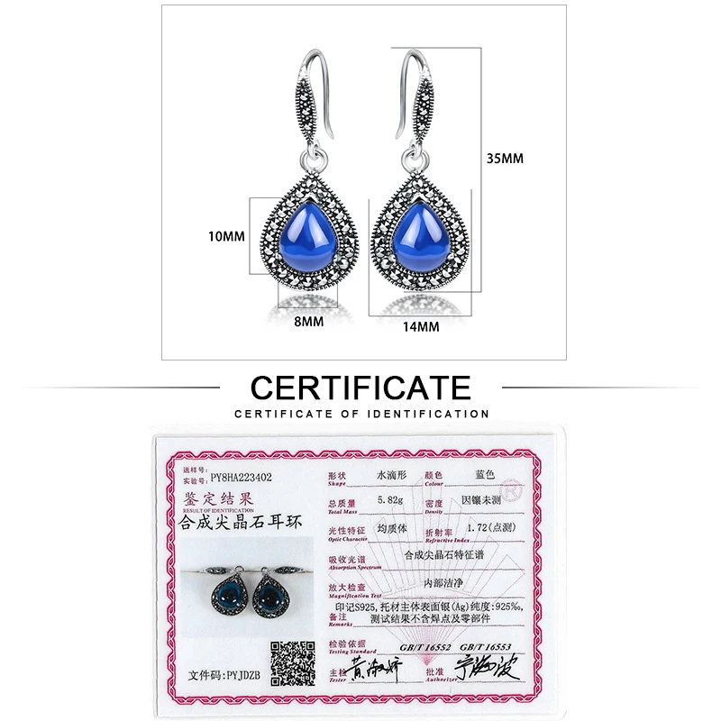 JIASHUNTAI винтажная модель 100% детской модели женские драгоценные камни в стиле ретро