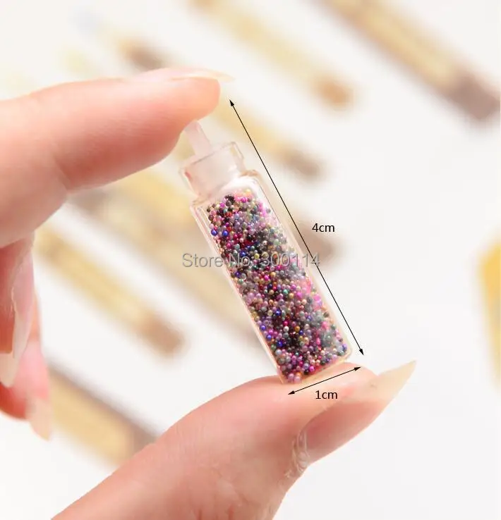 Companheiro de Moda da Arte do Unha Sets Atacado Caviar Unha Óleo Polonês Multicor Contas Manicure Decoração 40 3d 14 Polonês Multicor Contas Caviar Manicure Polonês Unha Decoração