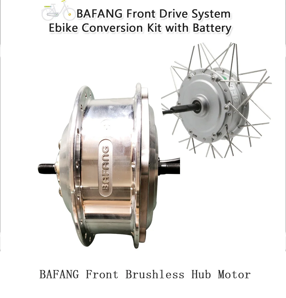 Bafang 8fun мотор электрический велосипед мотор для электрического велосипеда комплект передний двигатель V дисковый тормоз bicicleta electrica bafang Мотор Ступицы