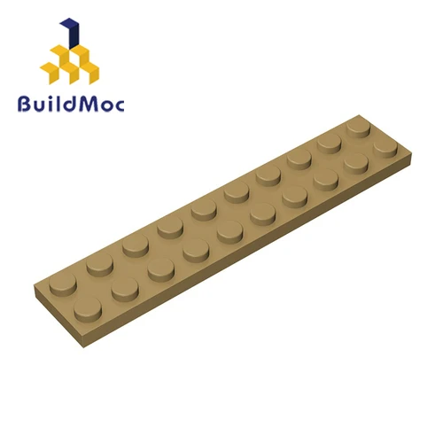 BuildMOC  Assembles Particles 3832 2x10For Building Blocks Parts DIY electric Educational Bricks Bulk Model gift Toys cardboard stacking blocks Blocks