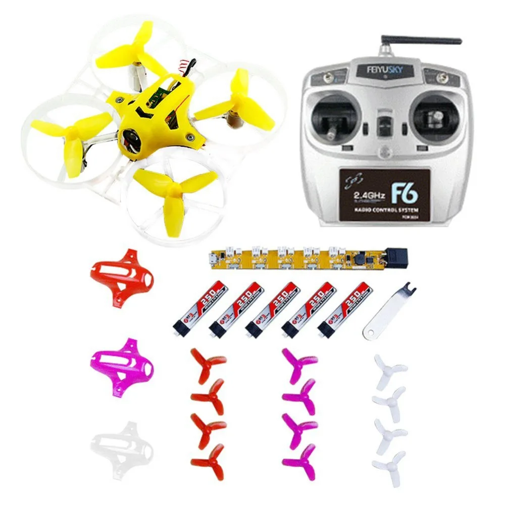 

F20024 Tiny7 RTF Combo Mini Racing Drone Quadcopter with 800TVL Camera Feiyusky F6 Transmitter Receiver