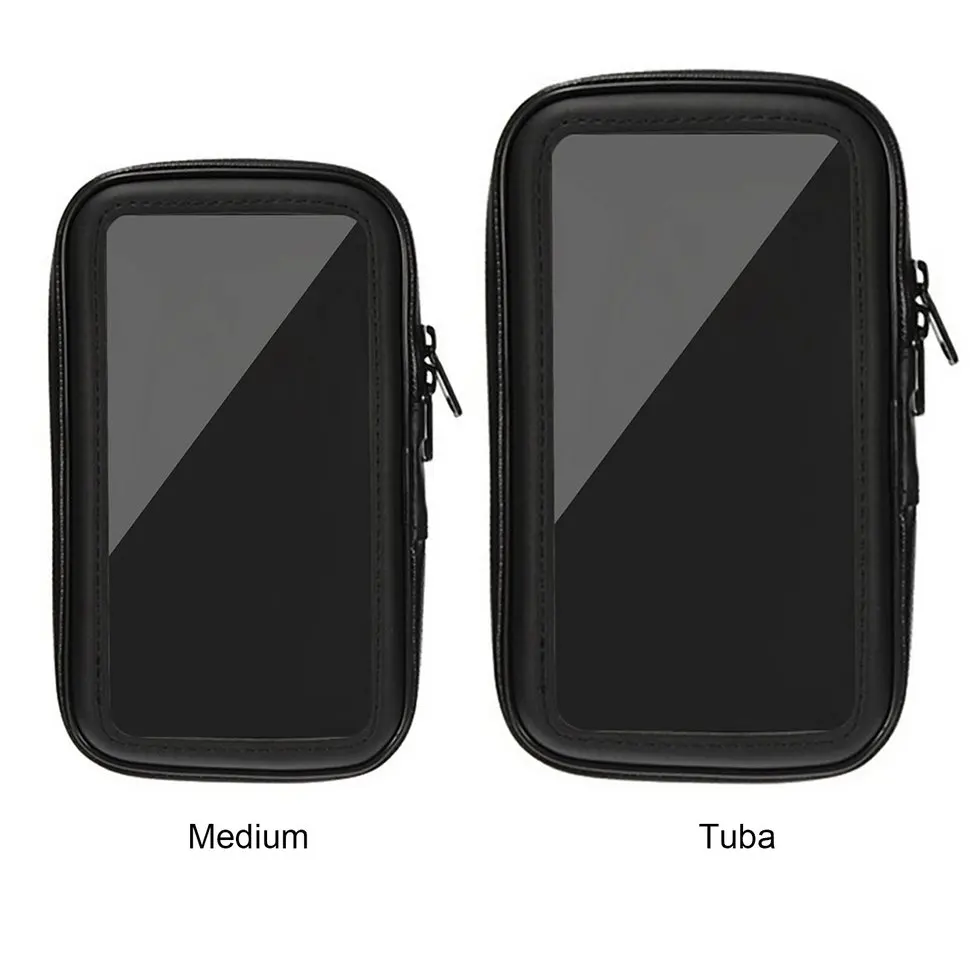 

Tuba Waterproof Vehicles Motorcycle Mobile Phone GPS Navigation Case Holder