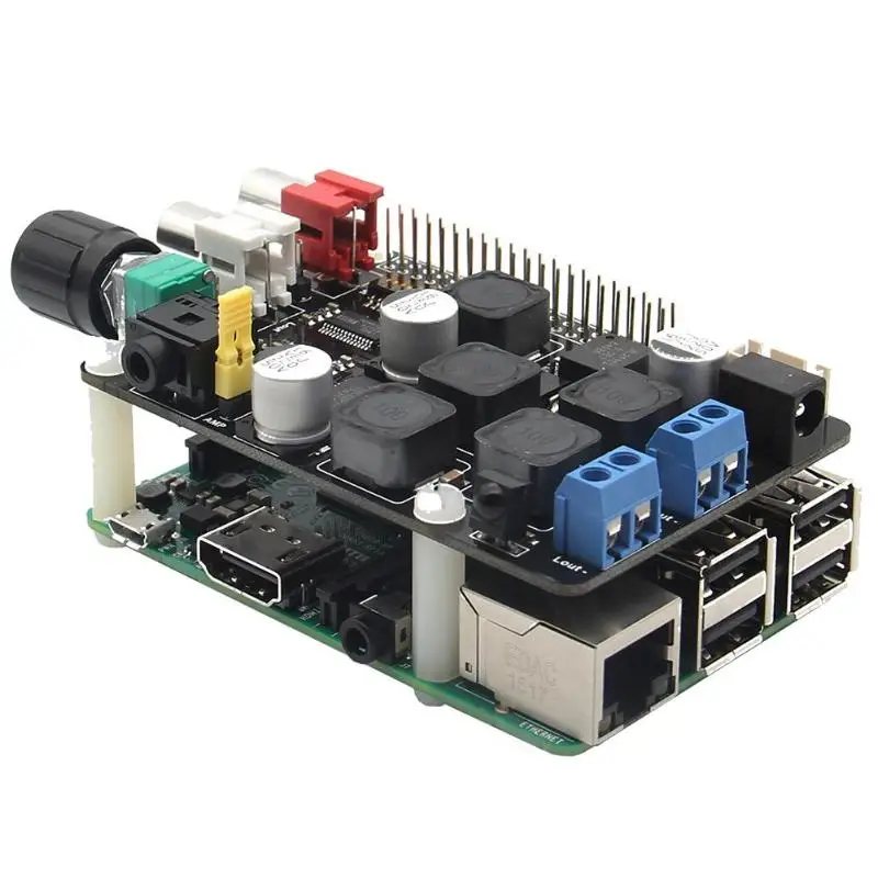 

X400 Full-HD Audio Expansion Board for Raspberry Pi 3 Model B/ Raspberry Pi 2 Model B/ B+ Expansion Board
