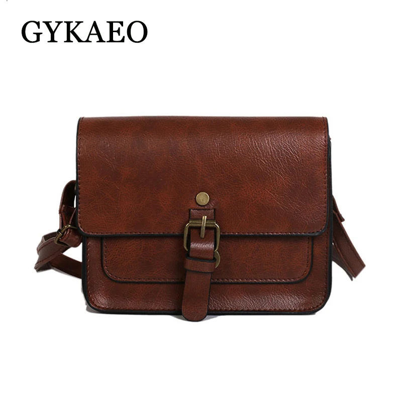 GYKAEO зимняя Маленькая женская сумка мессенджер 2019 новая Корейская стильная на