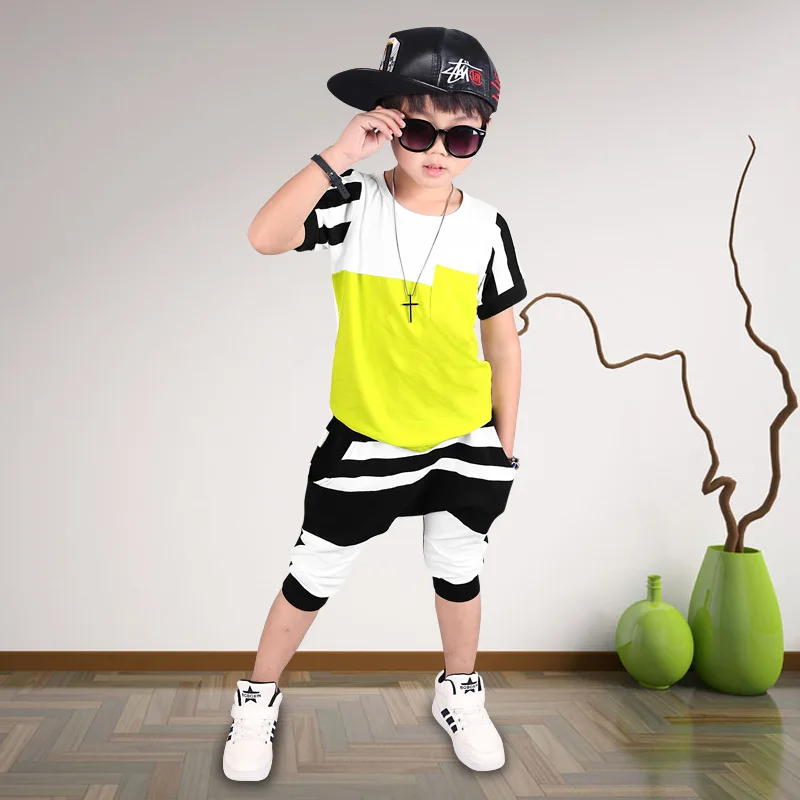 Baby Boys Summer Sets 2017 New Brand Boy Shirts+Pants 2 Pieces Suits