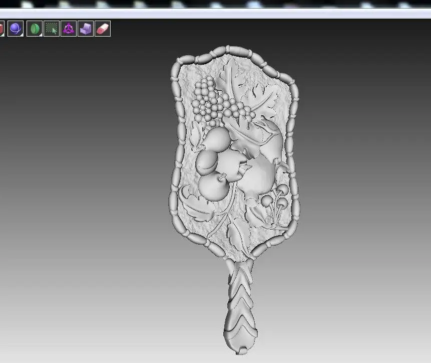 3d STL модель для ЧПУ маршрутизатор гравер резьба машина рельеф Artcam Aspire "деревянная доска"(ES