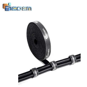 

TIEGEM USB Cable Organizer Wire Winder Clip Earphone Holder Mouse Cord Protector Cable Management for iPhone Micro USB Type C